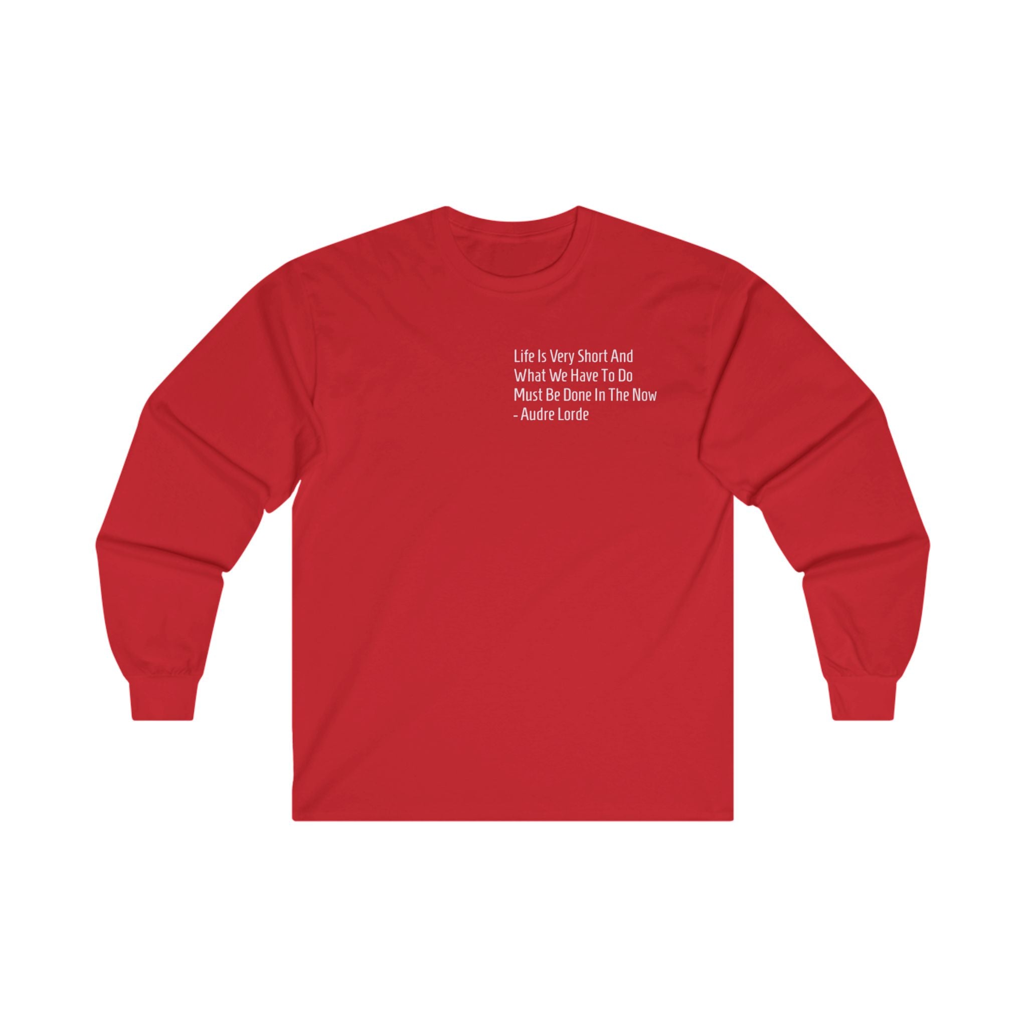 Life Is Very Short - Unisex Ultra Cotton Long Sleeve Tee