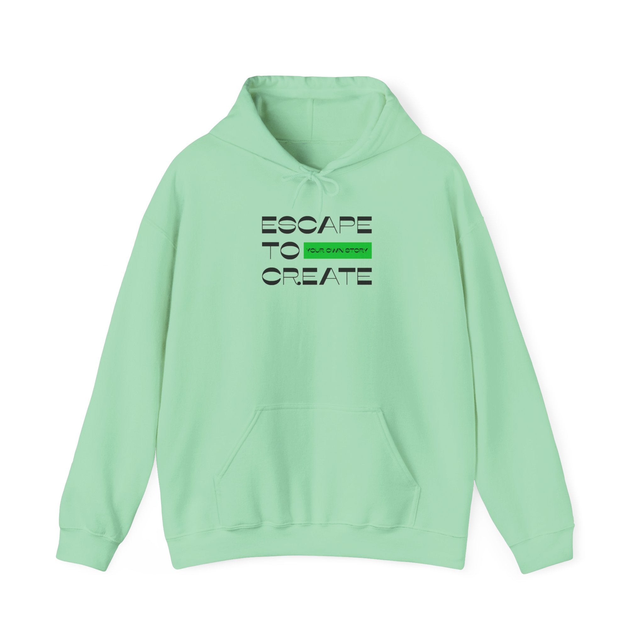 Escape to Create - Unisex Hooded Sweatshirt